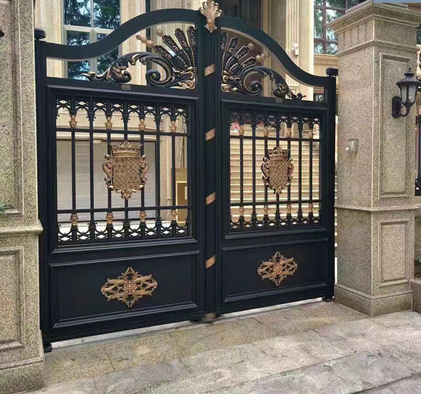 鋁藝大門A20010(圖1) 鋁藝大門A20010(圖1)