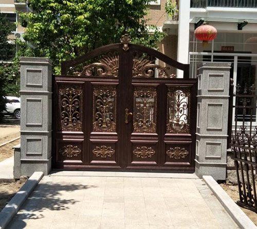 鋁藝大門A2008(圖1) 鋁藝大門A2008(圖1)