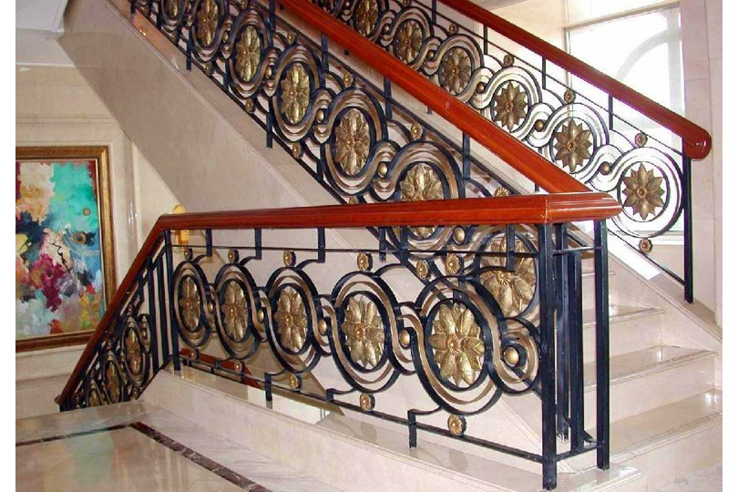 鐵藝扶手C201211(圖1) 鐵藝扶手C201211(圖1)